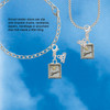 Two-tone Shadow Box ''Dream'' with Star - Silver Plated Clip on Charm with Mini Year 2026
