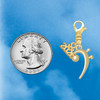 Gold-tone Bass Clef - Gold-tone Plated Clip on Charm with Mini Year 2026 Jewelry Ideas and Examples