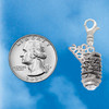 Cherry Blossom Chinese Lantern - Silver Plated Clip on Charm with Mini Year 2026 Jewelry Ideas and Examples