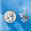 Silver Plated Caduceus - MA - Silver Plated Clip on Charm with Mini Year 2026 Jewelry Ideas and Examples