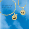 Gold-tone Large Disc Letter - W - Gold-tone Plated Clip on Charm with Mini Year 2026