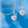 Silver Plated Big Sister Rock on AB Crystal Heart - Silver Plated Clip on Charm with Mini Year 2026