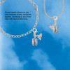 Silver Plated Small Ballet Slippers - Silver Plated Clip on Charm with Mini Year 2026