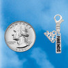 Silver Plated Friends - Silver Plated Clip on Charm with Mini Year 2026 Jewelry Ideas and Examples