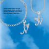 Silver Plated Small Gelato Script Initial - N - Silver Plated Clip on Charm with Mini Year 2026