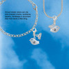 Silver Plated Little Bird Initial - A - Silver Plated Clip on Charm with Mini Year 2026