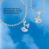 Silver Plated Little Bird Initial - S - Silver Plated Clip on Charm with Mini Year 2026
