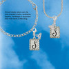 Silver Plated Pebble Border Initial - S - Silver Plated Clip on Charm with Mini Year 2026