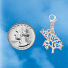 Silver Plated Medium Tree of Life - Silver Plated Clip on Charm with Mini Year 2026 Jewelry Ideas and Examples