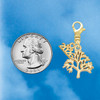 Gold-tone Medium Tree of Life - Gold-tone Plated Clip on Charm with Mini Year 2026 Jewelry Ideas and Examples