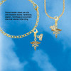 Gold-tone Registered Nurse Caduceus - Gold-tone Plated Clip on Charm with Mini Year 2026