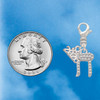 Silver Plated Crystal Chai - Silver Plated Clip on Charm with Mini Year 2026 Jewelry Ideas and Examples