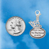 Silver Plated Keep Calm The Pharmacist is Here - Silver Plated Clip on Charm with Mini Year 2026 Jewelry Ideas and Examples