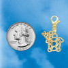 Gold-tone Cutout Sea Turtle - Gold-tone Plated Clip on Charm with Mini Year 2026 Jewelry Ideas and Examples