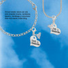Silver Plated Large Lord Guide Me Heart - Silver Plated Clip on Charm with Mini Year 2026