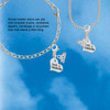 Silver Plated Small Lord Guide Me Heart - Silver Plated Clip on Charm with Mini Year 2026