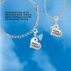 Silver Plated Large Matron of Honor Heart - Silver Plated Clip on Charm with Mini Year 2026
