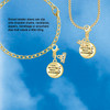 Gold-tone I Love You to the Moon and Back - Gold-tone Plated Clip on Charm with Mini Year 2026