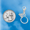 Silver Plated Infinity Loop - Silver Plated Clip on Charm with Mini Year 2026 Jewelry Ideas and Examples
