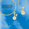 Gold-tone I Love You Disc - Gold-tone Plated Clip on Charm with Mini Year 2026