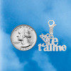 Silver Plated Large Je T'aime - Silver Plated Clip on Charm with Mini Year 2026 Jewelry Ideas and Examples