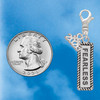 Silver Plated Fearless - Silver Plated Clip on Charm with Mini Year 2026 Jewelry Ideas and Examples