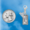 Silver Plated Shut Up Legs - Silver Plated Clip on Charm with Mini Year 2026 Jewelry Ideas and Examples