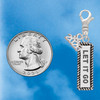 Silver Plated Let It Go - Silver Plated Clip on Charm with Mini Year 2026 Jewelry Ideas and Examples