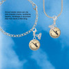 Silver Plated Domed Music - Saxophone - Silver Plated Clip on Charm with Mini Year 2026