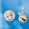 Silver Plated Domed Music - Violin - Silver Plated Clip on Charm with Mini Year 2026 Jewelry Ideas and Examples