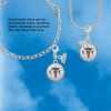 Silver Plated Domed Black CRT - Silver Plated Clip on Charm with Mini Year 2026