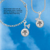 Silver Plated Domed Black DSN - Silver Plated Clip on Charm with Mini Year 2026