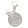 Stainless Steel You are LLAMAZING Llama Disc - Silver Plated Clip on Charm with Mini Year 2026: Year to Remember Jewelry Gift - Celebrations