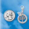 Stainless Steel Trust in the Lord Tree of Life - Silver Plated Clip on Charm with Mini Year 2026 Jewelry Ideas and Examples