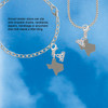 Stainless Steel Texas Shape - Silver Plated Clip on Charm with Mini Year 2026