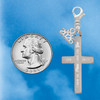 Stainless Steel Jeremiah 29:11 - I Have Plans for You Engraved Cross - Silver Plated Clip on Charm with Mini Year 2026 Jewelry Ideas and Examples