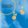 Gold-tone Engraved Class of 2025 - Gold-tone Plated Clip on Charm with Mini Year 2026