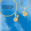 Gold-tone Engraved Class of 2026 - Gold-tone Plated Clip on Charm with Mini Year 2026