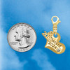 Gold-tone Class of 2024 Heart - Gold-tone Plated Clip on Charm with Mini Year 2026 Jewelry Ideas and Examples