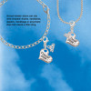 Silver Plated Class of 2028 Heart - Silver Plated Clip on Charm with Mini Year 2026