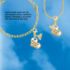 Gold-tone Class of 2026 Heart - Gold-tone Plated Clip on Charm with Mini Year 2026