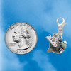Resin Shark - Silver Plated Clip on Charm with Mini Year 2026 Jewelry Ideas and Examples