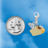 Resin Ram - Silver Plated Clip on Charm with Mini Year 2026 Jewelry Ideas and Examples