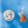 Resin Buddha Head - Silver Plated Clip on Charm with Mini Year 2026 Jewelry Ideas and Examples