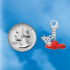 Resin Puffy Red Lobster - Silver Plated Clip on Charm with Mini Year 2026 Jewelry Ideas and Examples