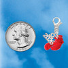 Resin Curved Red Lobster - Silver Plated Clip on Charm with Mini Year 2026 Jewelry Ideas and Examples