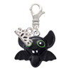 Resin Bat Buddy - Silver Plated Clip on Charm with Mini Year 2026: Year to Remember Jewelry Gift - Celebrations