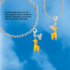 Resin Yellow Geronimo the Giraffe - Silver Plated Clip on Charm with Mini Year 2026