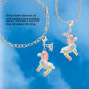 Resin Pastel Paint Pony - Silver Plated Clip on Charm with Mini Year 2026