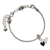 Silver Plated Antiqued Round Seal - Initial - T - Silver Plated Twist Rope Bead Charm Dangle with Mini Year 2026 on a large hole bead bracelet Jewelry Ideas and Examples
